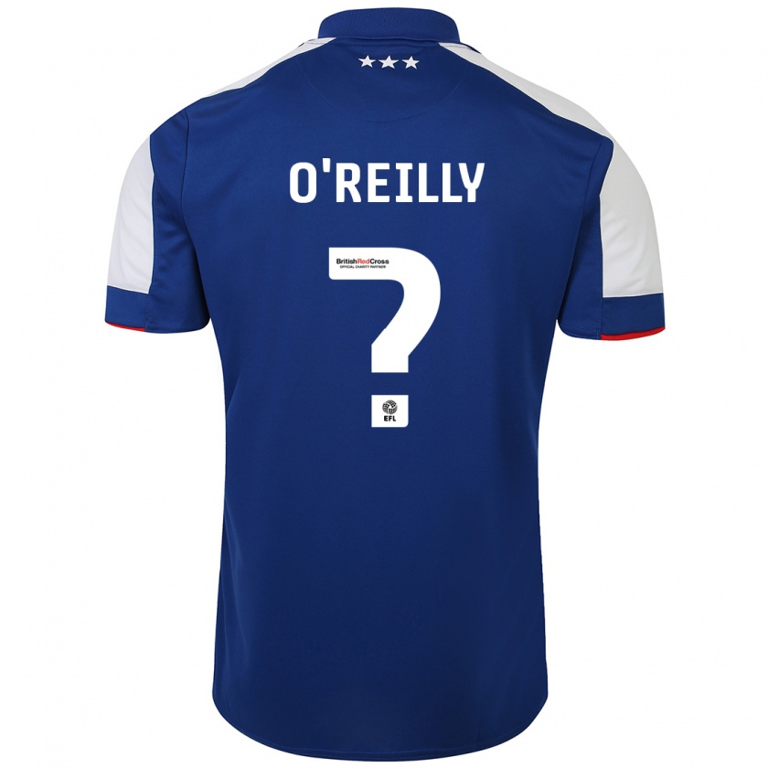 Kandiny Niño Camiseta Connor O'reilly #0 Azul 1ª Equipación 2023/24 La Camisa Chile