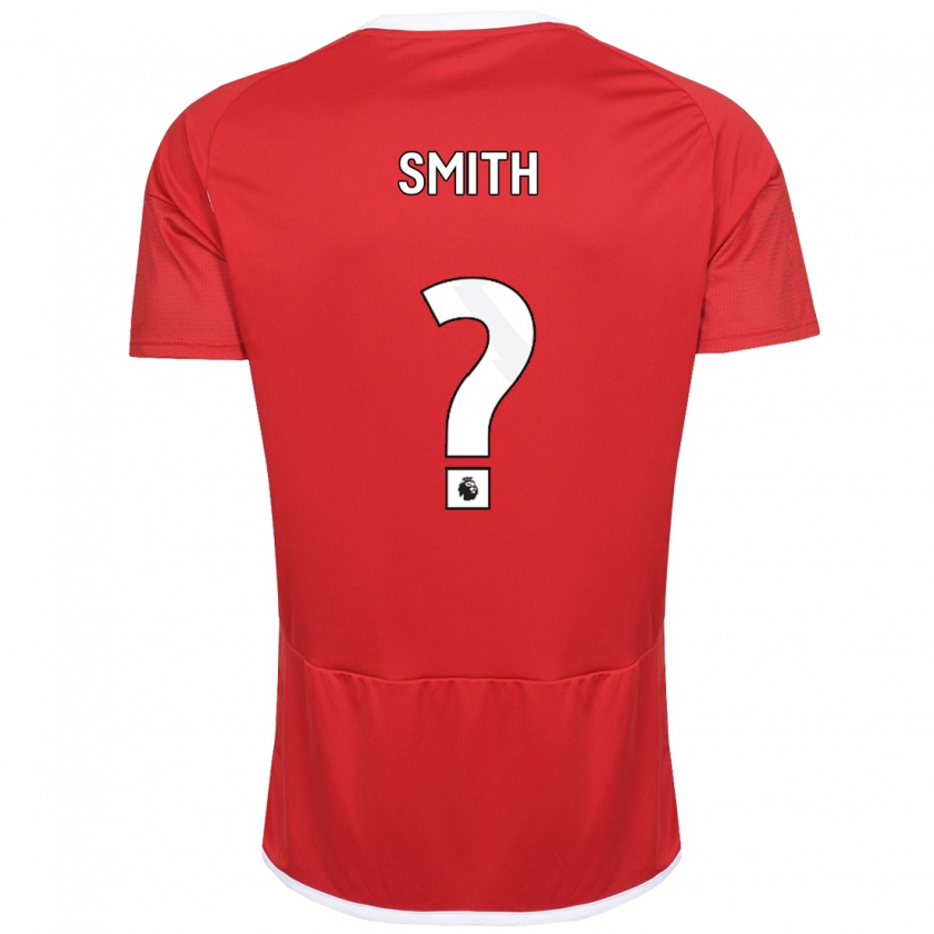 Kandiny Niño Camiseta Fuad Smith #0 Rojo 1ª Equipación 2023/24 La Camisa Chile