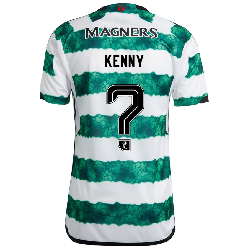 Kandiny Niño Camiseta Johnny Kenny #0 Verde 1ª Equipación 2023/24 La Camisa Chile