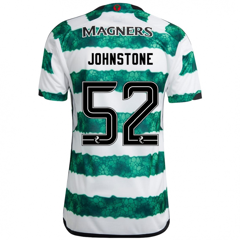 Kandiny Niño Camiseta Rachael Johnstone #52 Verde 1ª Equipación 2023/24 La Camisa Chile