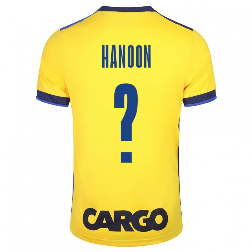 Kandiny Niño Camiseta Agam Hanoon #0 Amarillo 1ª Equipación 2023/24 La Camisa Chile