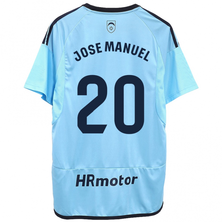 Kandiny Niño Camiseta José Manuel Arnáiz #20 Azul 2ª Equipación 2023/24 La Camisa Chile