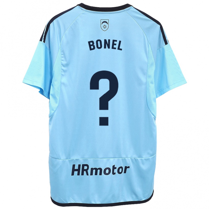 Kandiny Niño Camiseta Aimar Bonel #0 Azul 2ª Equipación 2023/24 La Camisa Chile