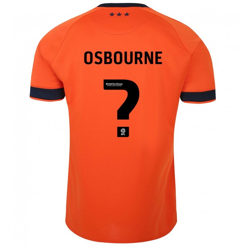 Kandiny Niño Camiseta Tyrese Osbourne #0 Naranja 2ª Equipación 2023/24 La Camisa Chile