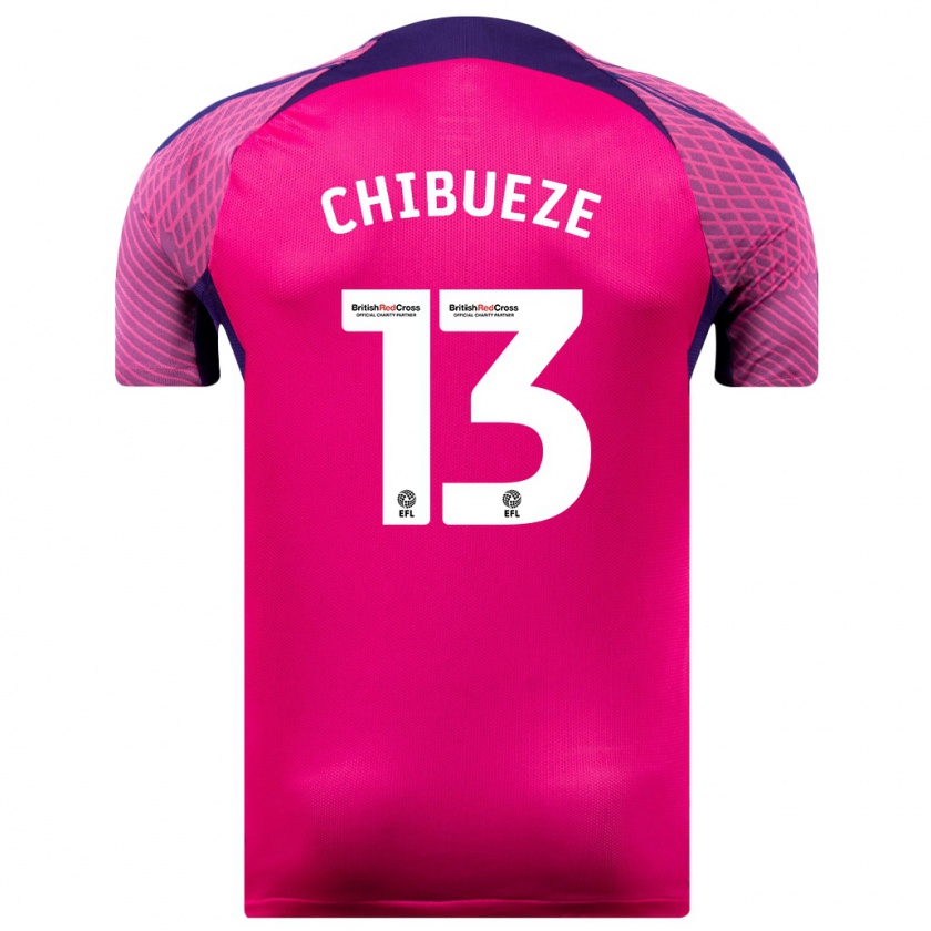 Kandiny Niño Camiseta Kelechi Chibueze #13 Morado 2ª Equipación 2023/24 La Camisa Chile