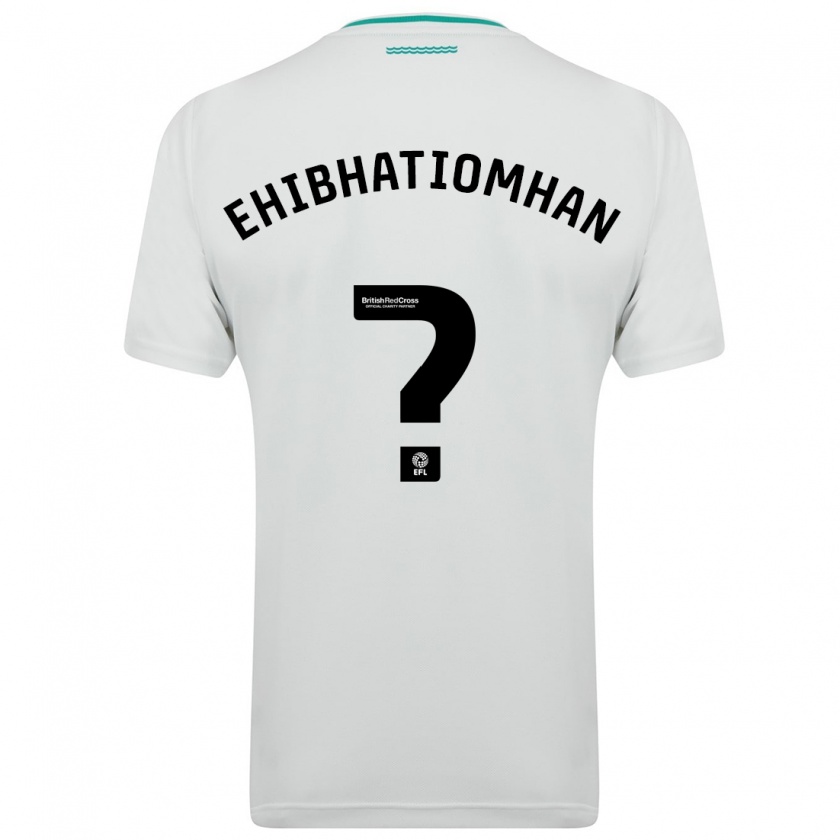 Kandiny Niño Camiseta Princewill Ehibhatiomhan #0 Blanco 2ª Equipación 2023/24 La Camisa Chile