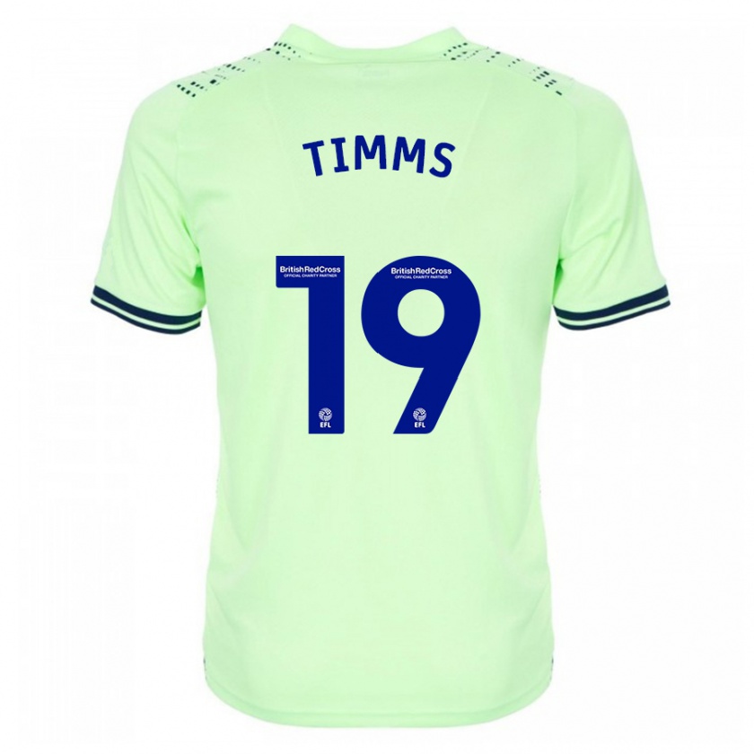 Kandiny Niño Camiseta Maria Timms #19 Armada 2ª Equipación 2023/24 La Camisa Chile