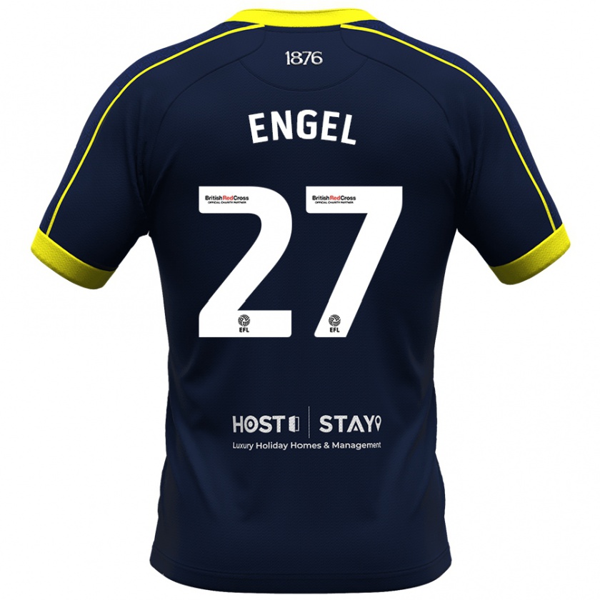 Kandiny Niño Camiseta Lukas Engel #27 Armada 2ª Equipación 2023/24 La Camisa Chile