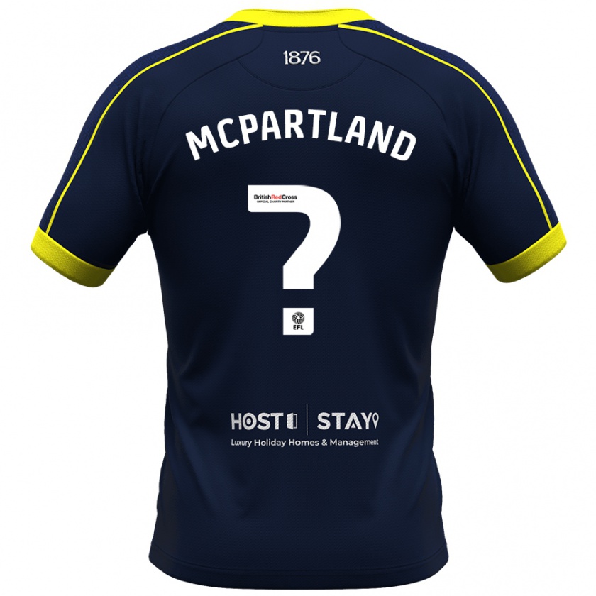 Kandiny Niño Camiseta Will Mcpartland #0 Armada 2ª Equipación 2023/24 La Camisa Chile