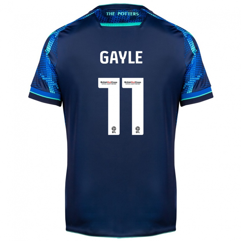 Kandiny Niño Camiseta Dwight Gayle #11 Armada 2ª Equipación 2023/24 La Camisa Chile