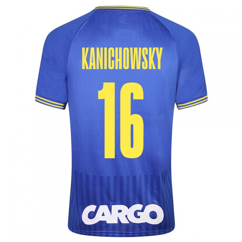 Kandiny Niño Camiseta Gabi Kanichowsky #16 Azul 2ª Equipación 2023/24 La Camisa Chile