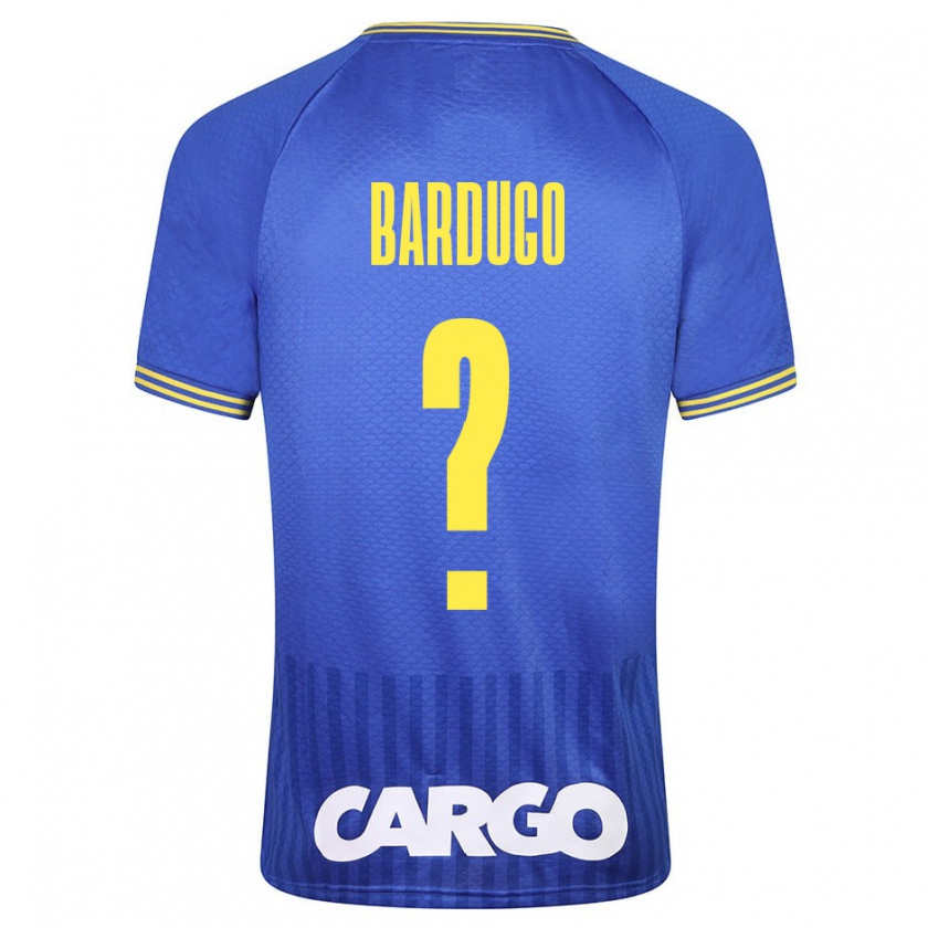 Kandiny Niño Camiseta Ori Bardugo #0 Azul 2ª Equipación 2023/24 La Camisa Chile