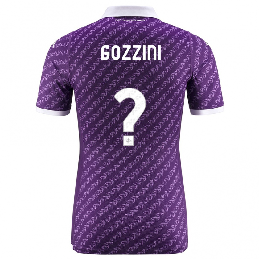Kandiny Hombre Camiseta Gozzini #0 Violeta 1ª Equipación 2023/24 La Camisa Chile