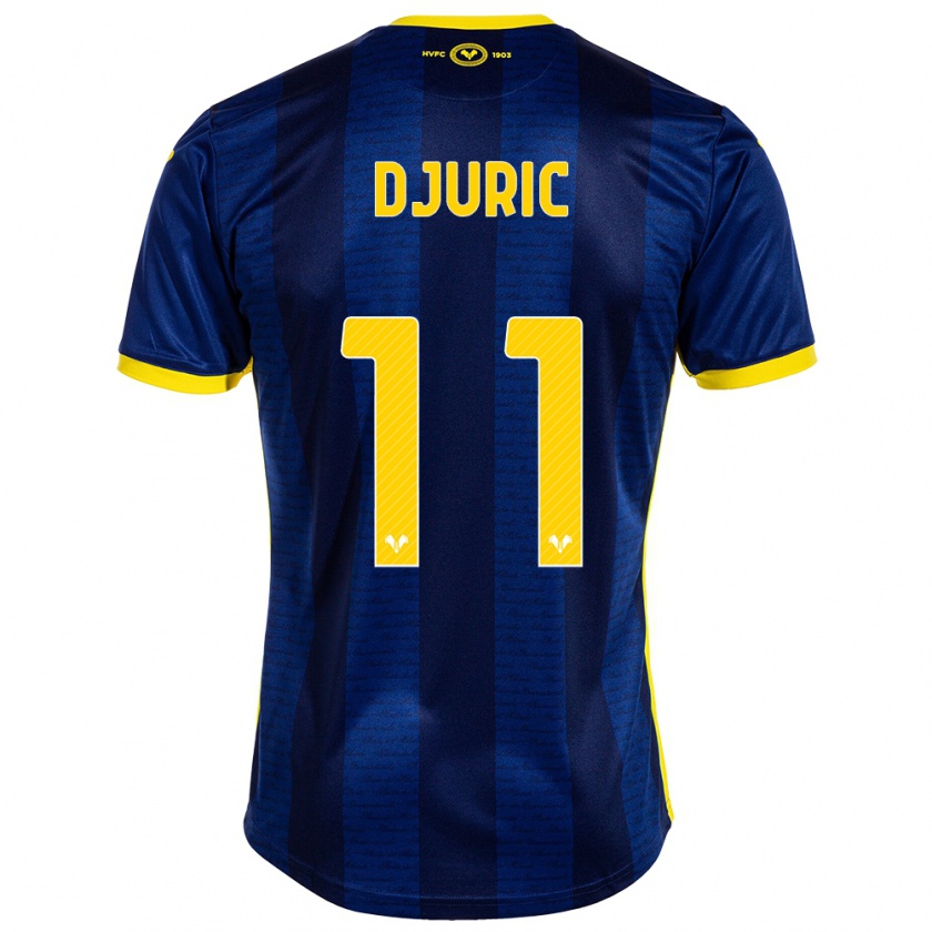 Kandiny Hombre Camiseta Milan Djuric #11 Armada 1ª Equipación 2023/24 La Camisa Chile