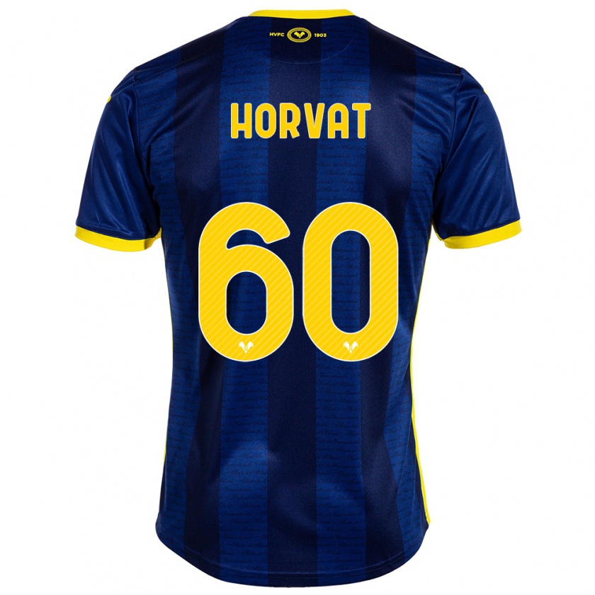 Kandiny Hombre Camiseta Mihaela Horvat #60 Armada 1ª Equipación 2023/24 La Camisa Chile