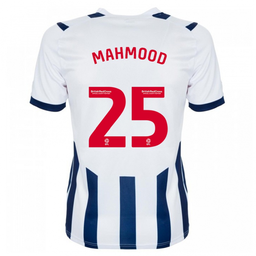 Kandiny Hombre Camiseta Mahmood #25 Blanco 1ª Equipación 2023/24 La Camisa Chile