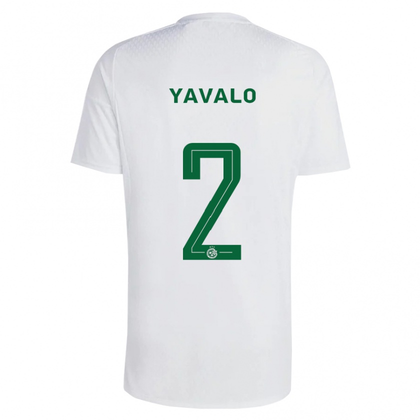 Kandiny Hombre Camiseta Gatachao Yavalo #2 Verde Azul 2ª Equipación 2023/24 La Camisa Chile