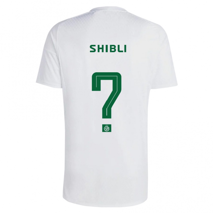 Kandiny Hombre Camiseta Jad Shibli #0 Verde Azul 2ª Equipación 2023/24 La Camisa Chile