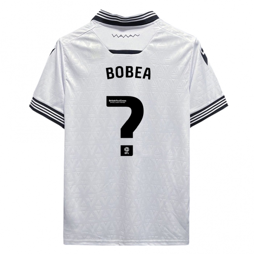 Kandiny Hombre Camiseta Mario Bobea #0 Blanco 2ª Equipación 2023/24 La Camisa Chile