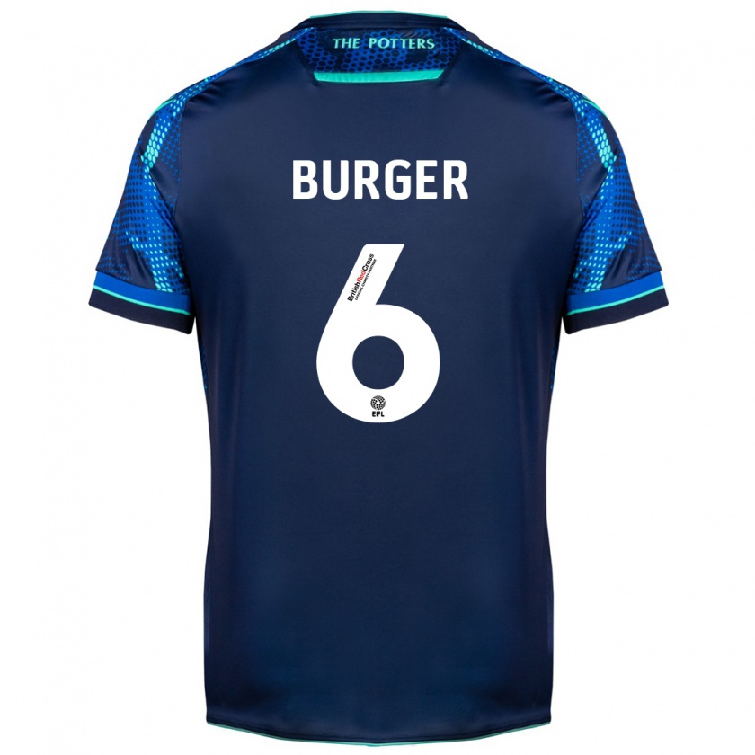 Kandiny Hombre Camiseta Wouter Burger #6 Armada 2ª Equipación 2023/24 La Camisa Chile