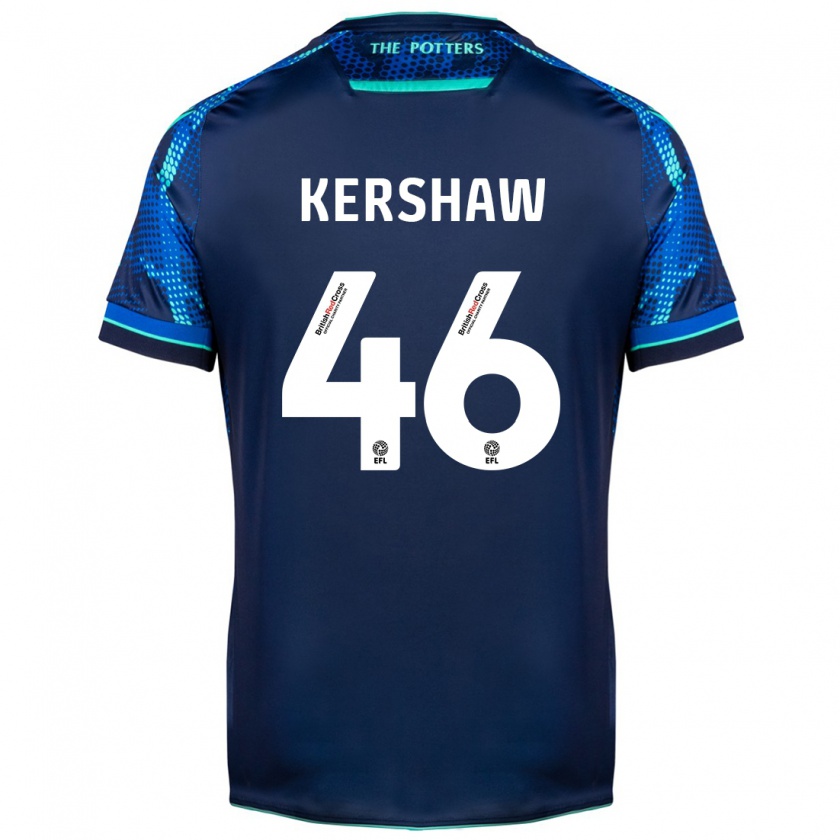 Kandiny Hombre Camiseta Ben Kershaw #46 Armada 2ª Equipación 2023/24 La Camisa Chile