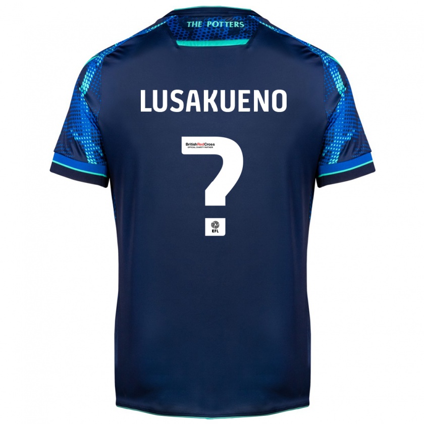 Kandiny Hombre Camiseta Matty Lusakueno #0 Armada 2ª Equipación 2023/24 La Camisa Chile