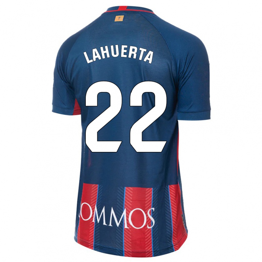 Kandiny Mujer Camiseta Gema Lahuerta #22 Armada 1ª Equipación 2023/24 La Camisa Chile