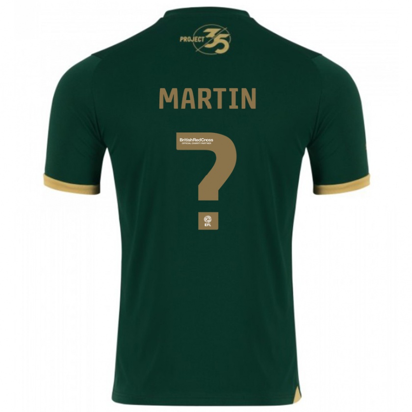 Kandiny Mujer Camiseta Matthew Martin #0 Verde 1ª Equipación 2023/24 La Camisa Chile