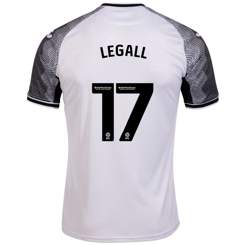 Kandiny Mujer Camiseta Monet Legall #17 Blanco 1ª Equipación 2023/24 La Camisa Chile