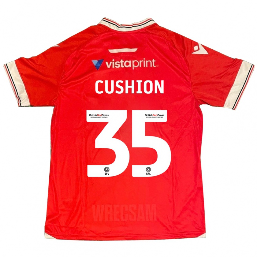 Kandiny Mujer Camiseta Owen Cushion #35 Rojo 1ª Equipación 2023/24 La Camisa Chile