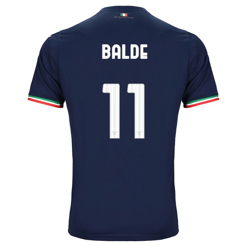 Kandiny Mujer Camiseta Mahamadou Balde #11 Armada 2ª Equipación 2023/24 La Camisa Chile