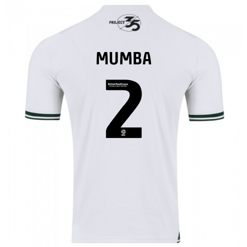 Kandiny Mujer Camiseta Bali Mumba #2 Blanco 2ª Equipación 2023/24 La Camisa Chile