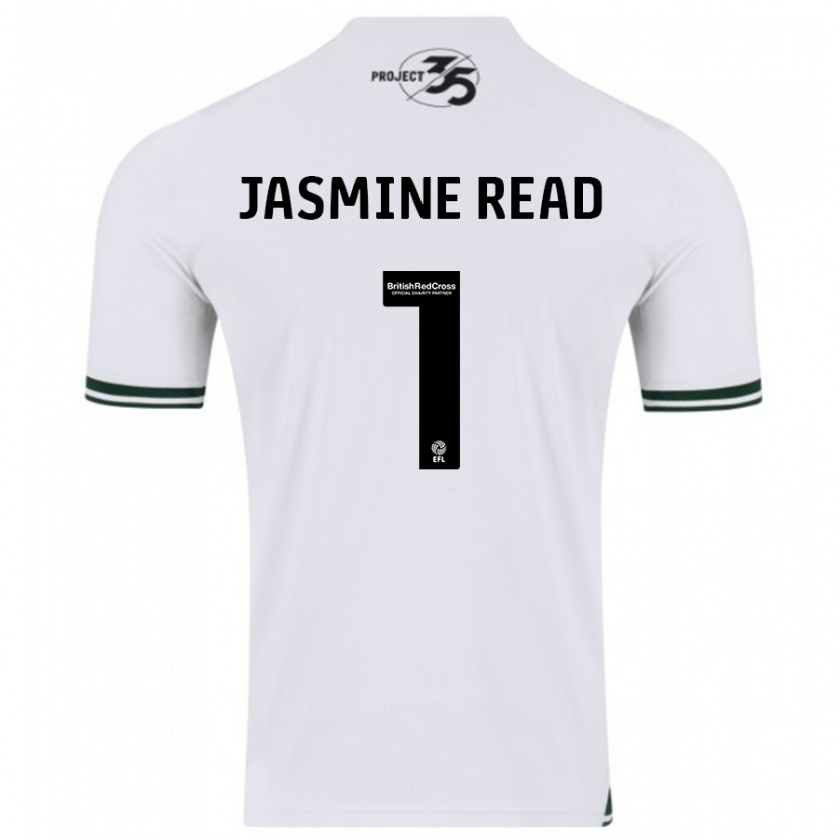 Kandiny Mujer Camiseta Jasmine Read #1 Blanco 2ª Equipación 2023/24 La Camisa Chile