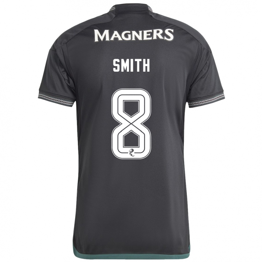 Kandiny Mujer Camiseta Jenny Smith #8 Negro 2ª Equipación 2023/24 La Camisa Chile