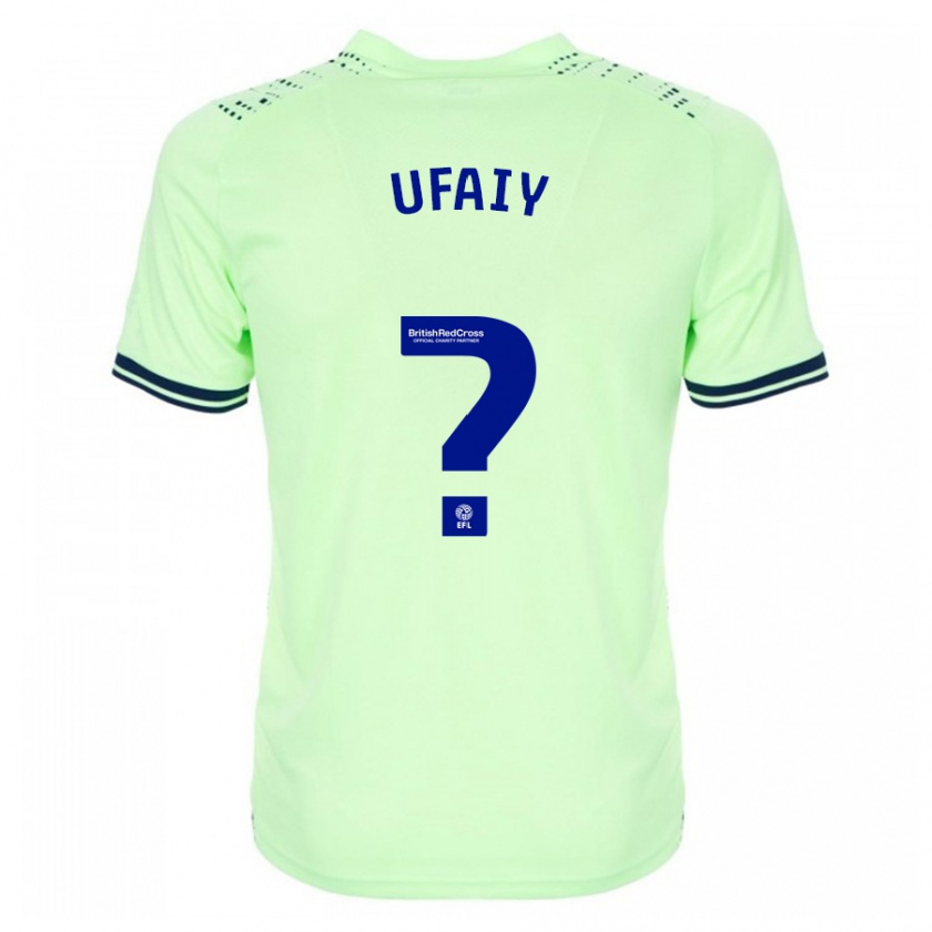 Kandiny Mujer Camiseta Kevin Ufaiy #0 Armada 2ª Equipación 2023/24 La Camisa Chile