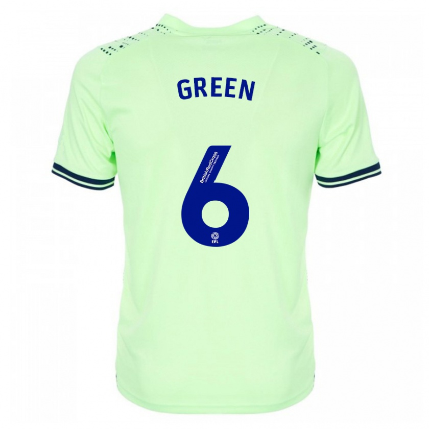 Kandiny Mujer Camiseta Isabel Green #6 Armada 2ª Equipación 2023/24 La Camisa Chile