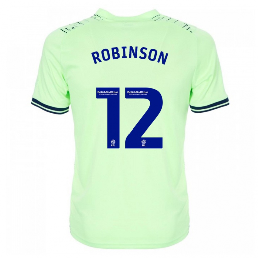 Kandiny Mujer Camiseta Leanne Robinson #12 Armada 2ª Equipación 2023/24 La Camisa Chile