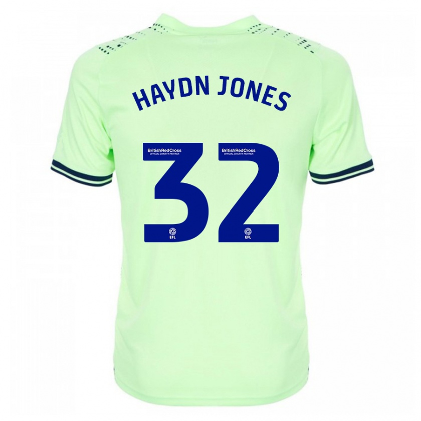 Kandiny Mujer Camiseta Mackenzie Haydn-Jones #32 Armada 2ª Equipación 2023/24 La Camisa Chile