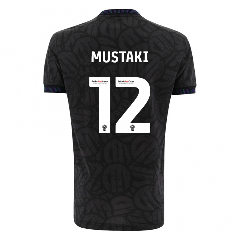 Kandiny Mujer Camiseta Chloe Mustaki #12 Negro 2ª Equipación 2023/24 La Camisa Chile