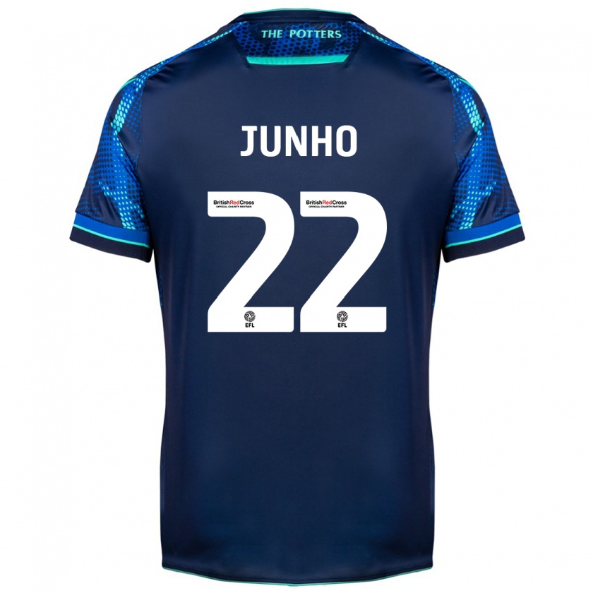 Kandiny Mujer Camiseta Joon-Ho Bae #22 Armada 2ª Equipación 2023/24 La Camisa Chile