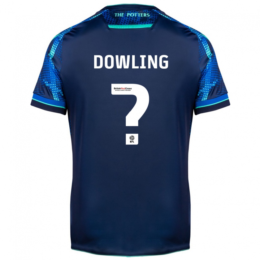 Kandiny Mujer Camiseta Will Dowling #0 Armada 2ª Equipación 2023/24 La Camisa Chile