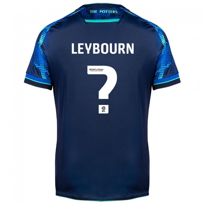 Kandiny Mujer Camiseta Charlie Leybourn #0 Armada 2ª Equipación 2023/24 La Camisa Chile