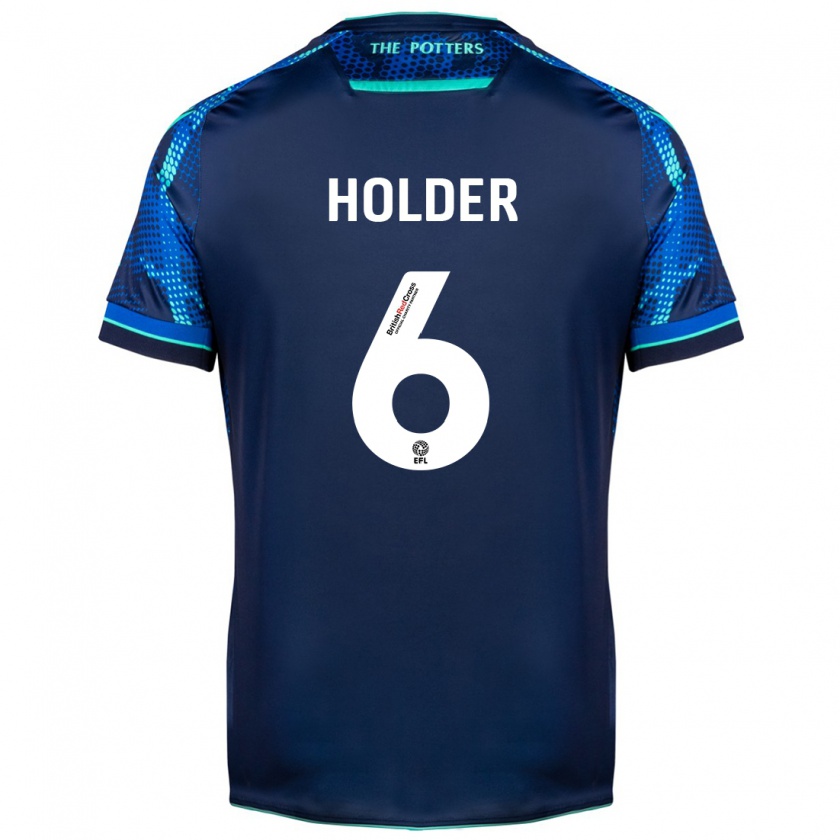 Kandiny Mujer Camiseta Molly Holder #6 Armada 2ª Equipación 2023/24 La Camisa Chile