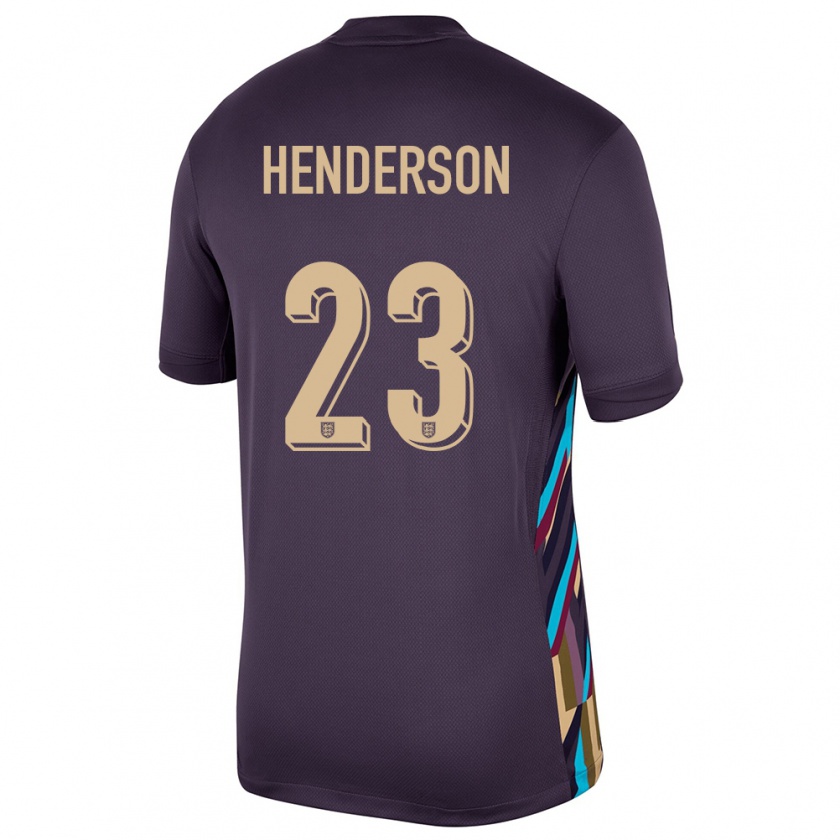 Kandiny Niño Camiseta Inglaterra Dean Henderson #23 Pasa Oscura 2ª Equipación 24-26 La Camisa Chile