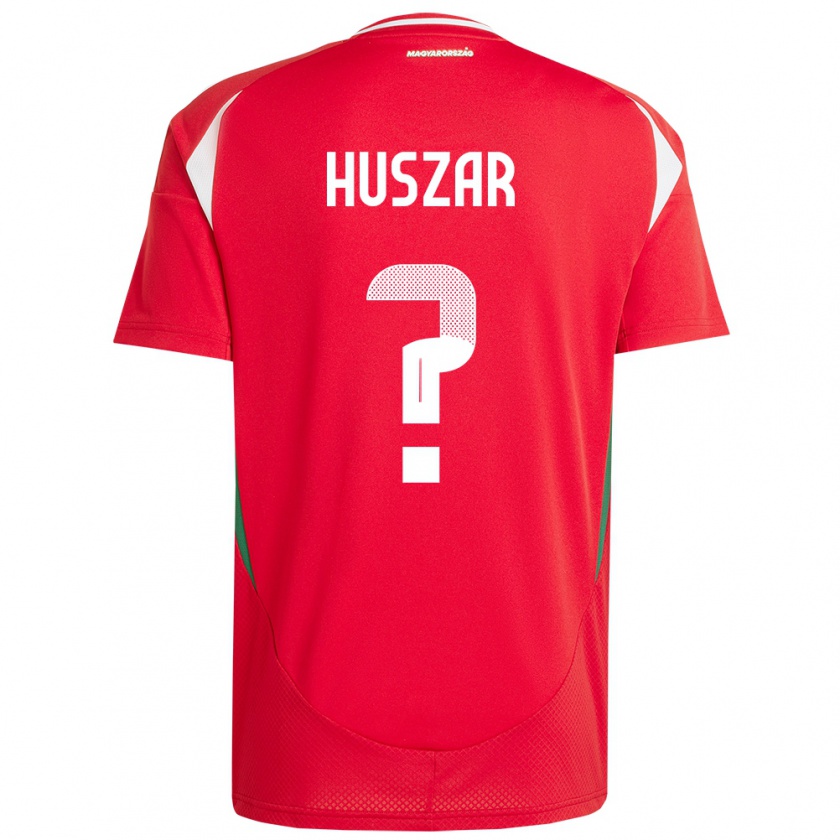 Kandiny Hombre Camiseta Hungría Marcell Huszár #0 Rojo 1ª Equipación 24-26 La Camisa Chile