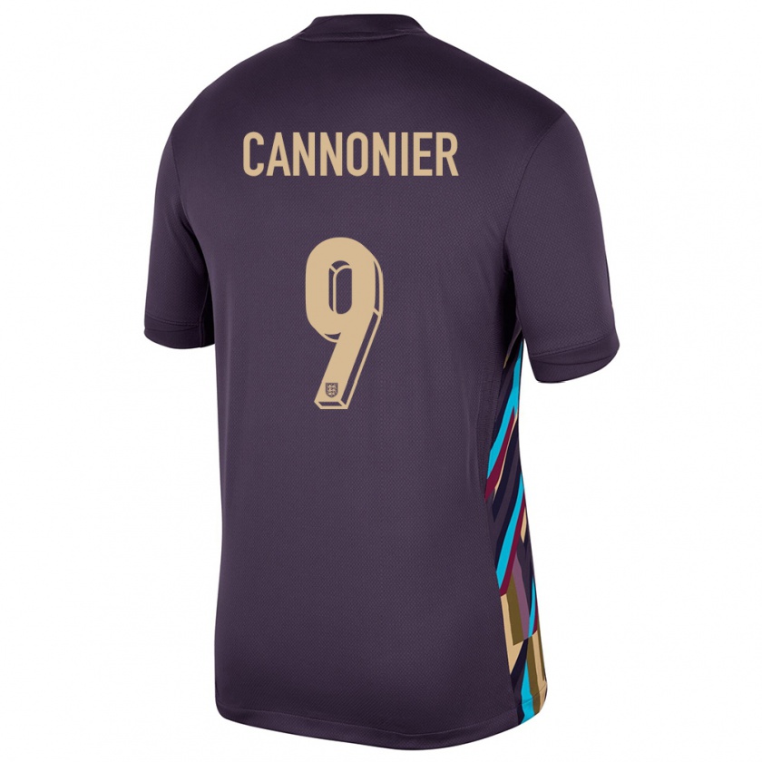 Kandiny Hombre Camiseta Inglaterra Oakley Cannonier #9 Pasa Oscura 2ª Equipación 24-26 La Camisa Chile