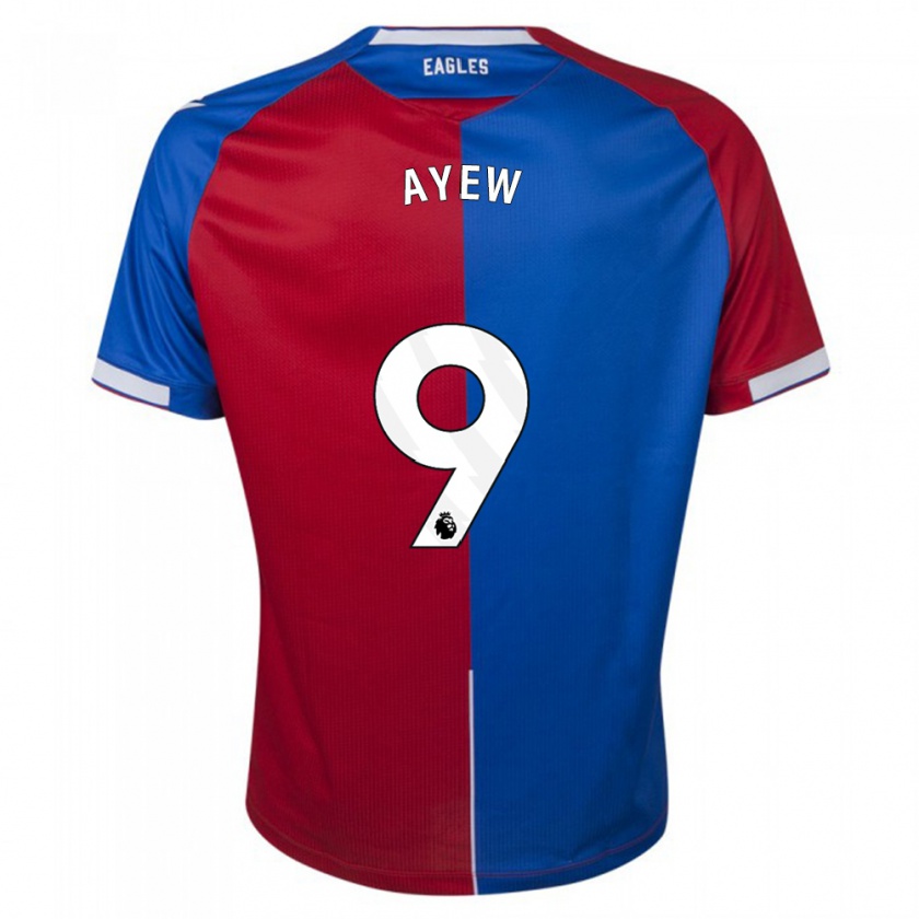 Kandiny Mujer Camiseta Ayew #9 Rojo Azul 1ª Equipación 2023/24 La Camisa Chile