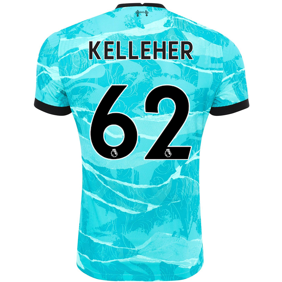 Niño Fútbol Camiseta Caoimhin Kelleher #62 2ª Equipación Azul 2020/21 La Camisa Chile