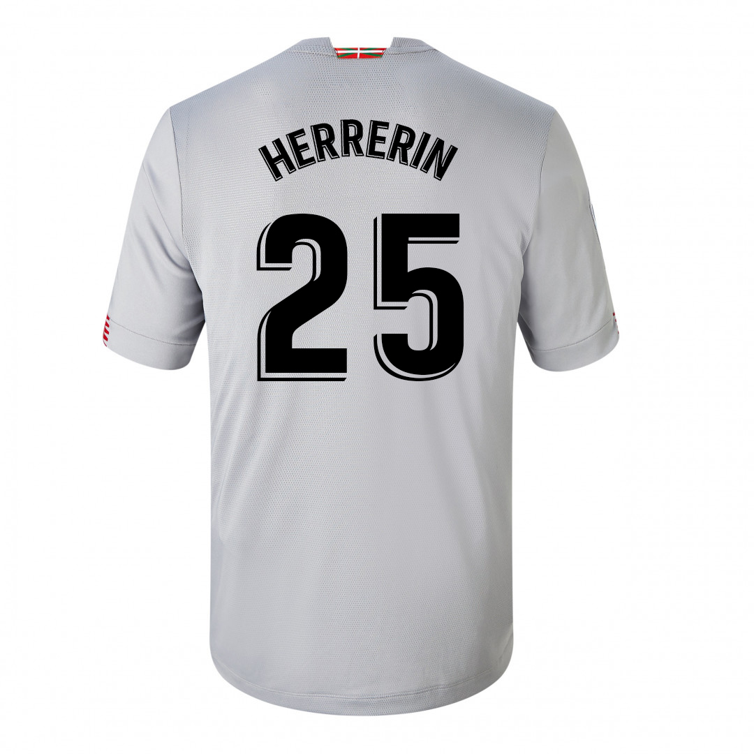 Hombre Fútbol Camiseta Iago Herrerin #25 2ª Equipación Gris 2020/21 La Camisa Chile