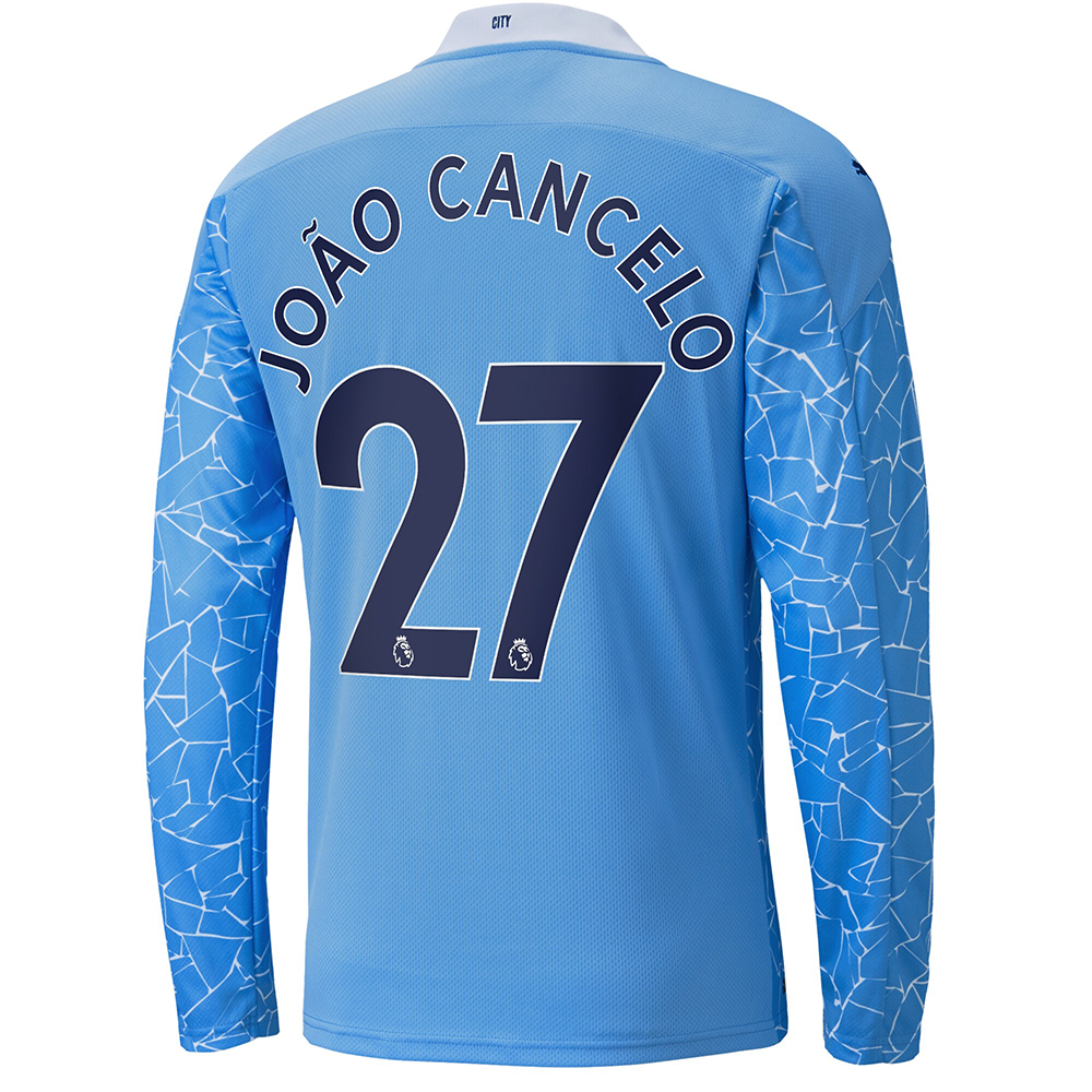 Hombre Fútbol Camiseta Joao Cancelo #27 1ª Equipación Azul 2020/21 La Camisa Chile